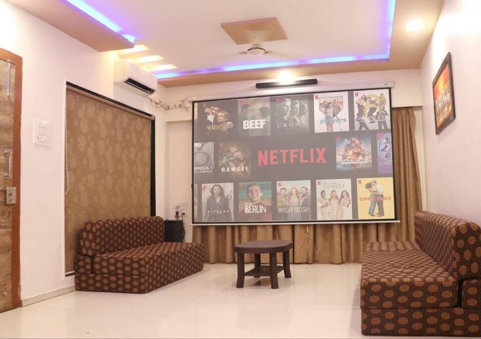 Stayhaven Aqua With Pvt Theatre & Pool مومباي المظهر الخارجي الصورة
